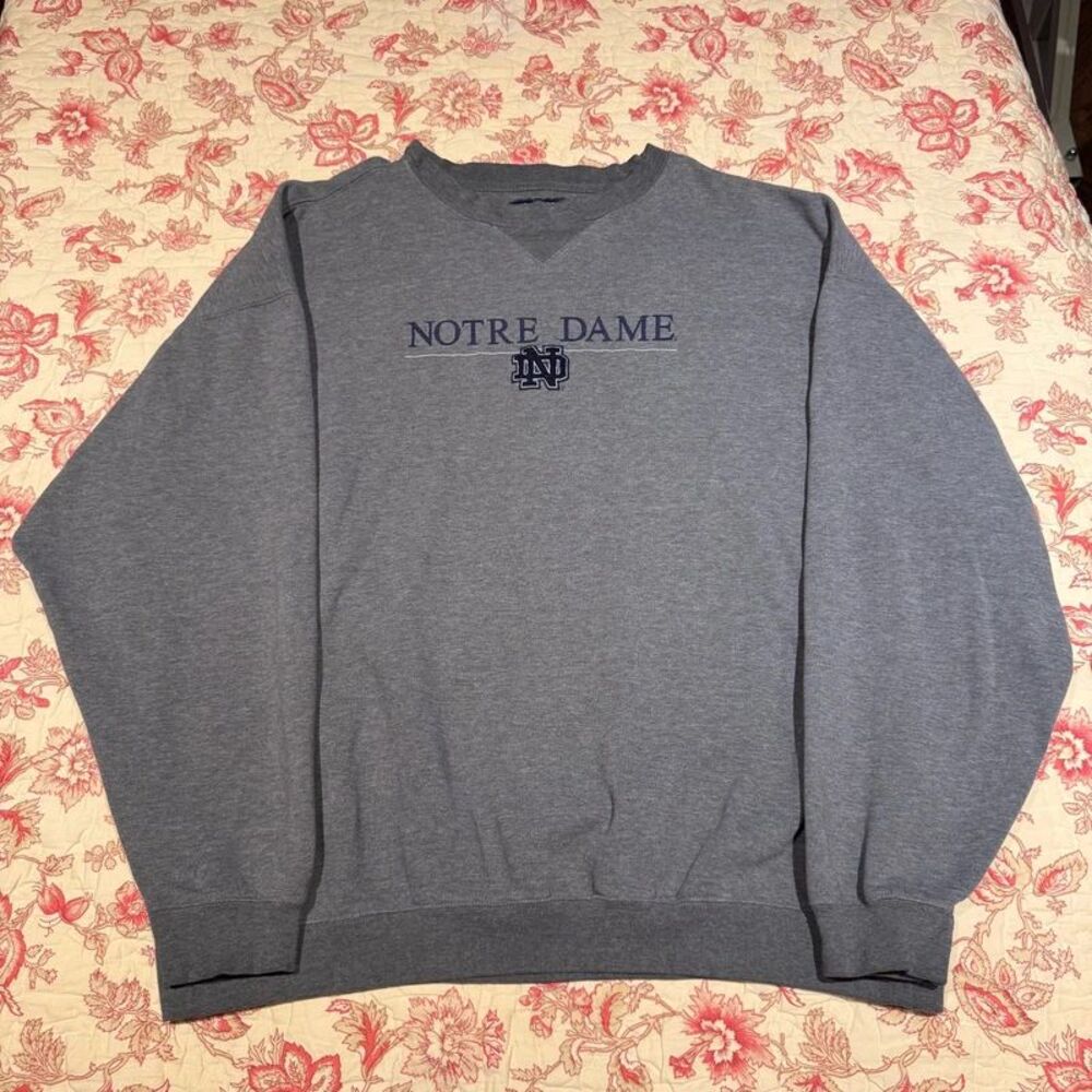 Vintage 90s Notre Dame Jansport Crewneck Sweater